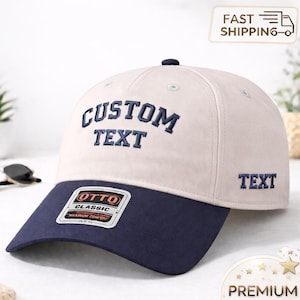 Custom Embroidered Hats – Personalized Embroidery Cap