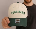 Custom Embroidered Hat, Personalized Baseball Cap with Text, Custom Name Hat – Monogram Gift – Adjustable Dad Hat – Custom Cap for Men/Women