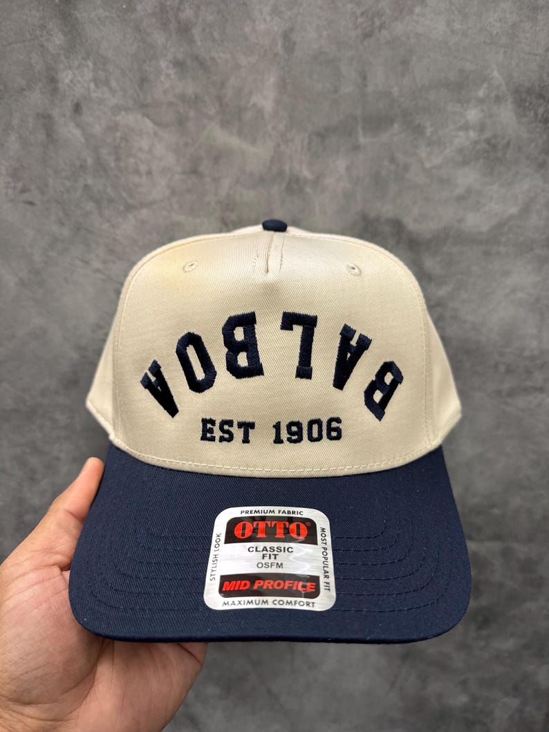 Custom Embroidered Hat, Personalized Baseball Cap with Text, Custom Name Hat – Monogram Gift – Adjustable Dad Hat – Custom Cap for Men/Women image 11