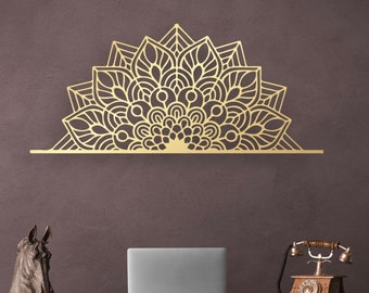 Mandala Large Metal Wall Art , Mandala Wall Hanging, Mandala Home Decoration, Mandala Gift,  Personalized Unique Wedding, Valentines Gifts