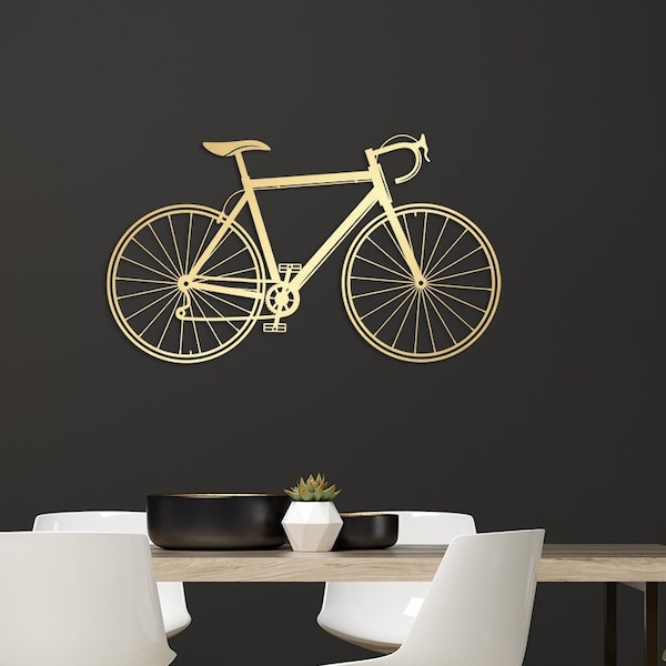 Metal Bicycle Wall Art Etsy