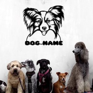 Metal Terrier Customized Wall Art, Personalized The Dog Large Metal Wall Art, Home Decor,   , Personalized Unique Wedding, Valentines Gifts