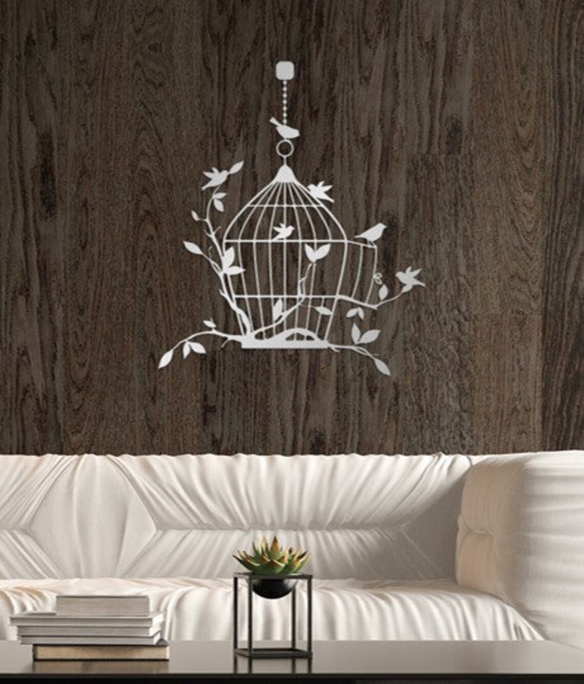 Bird Cage Metal Wall Art and Decor Home Decoration New Home Etsy