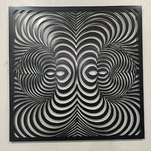 3D große Metall Wand Kunst und Dekor Dekoration, personalisierte einzigartige Housewarming, Geburtstag oder Hochzeitsgeschenke, zeitgenössische Kunst