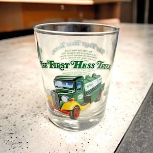 Hess Truck Glasses - Etsy