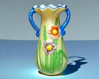 Vintage Miniature Whimsical Vase Made in Japan, Vintage Vase (PI)