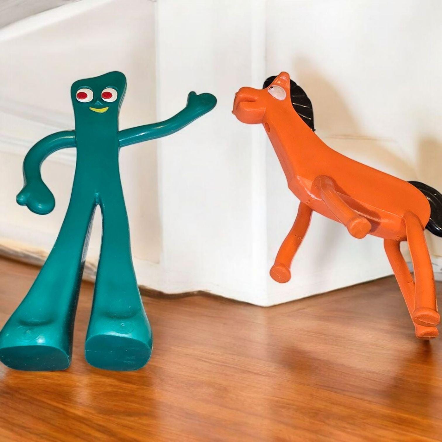 Vintage Gumby Toy - Etsy