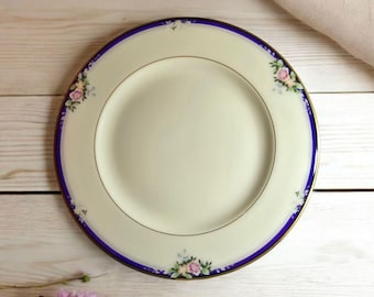 Vintage Bread and Butter Plate Mikasa Imperial Rose Fine Ivory LAN04 Japan-E