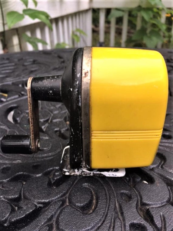 Vintage Desktop Pencil Sharpener Sears Brand Crank Style Etsy