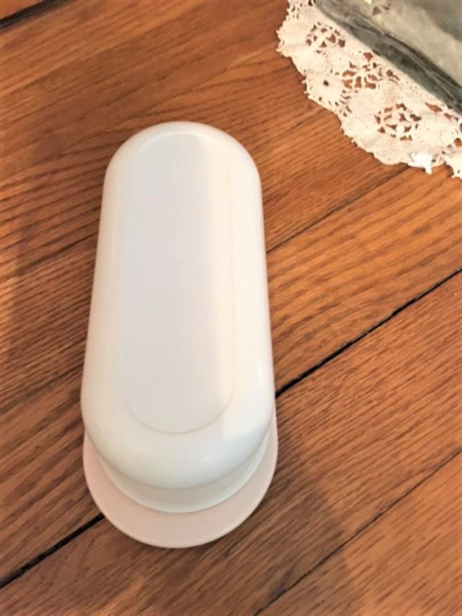 Vintage Tupperware Butter Dish Single Stick Ivory Lid with Etsy