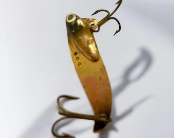 Heddon Sonar Fishing Lure 433-HO 2" Metallic VTG Hook Outdoor Freshwater (32)