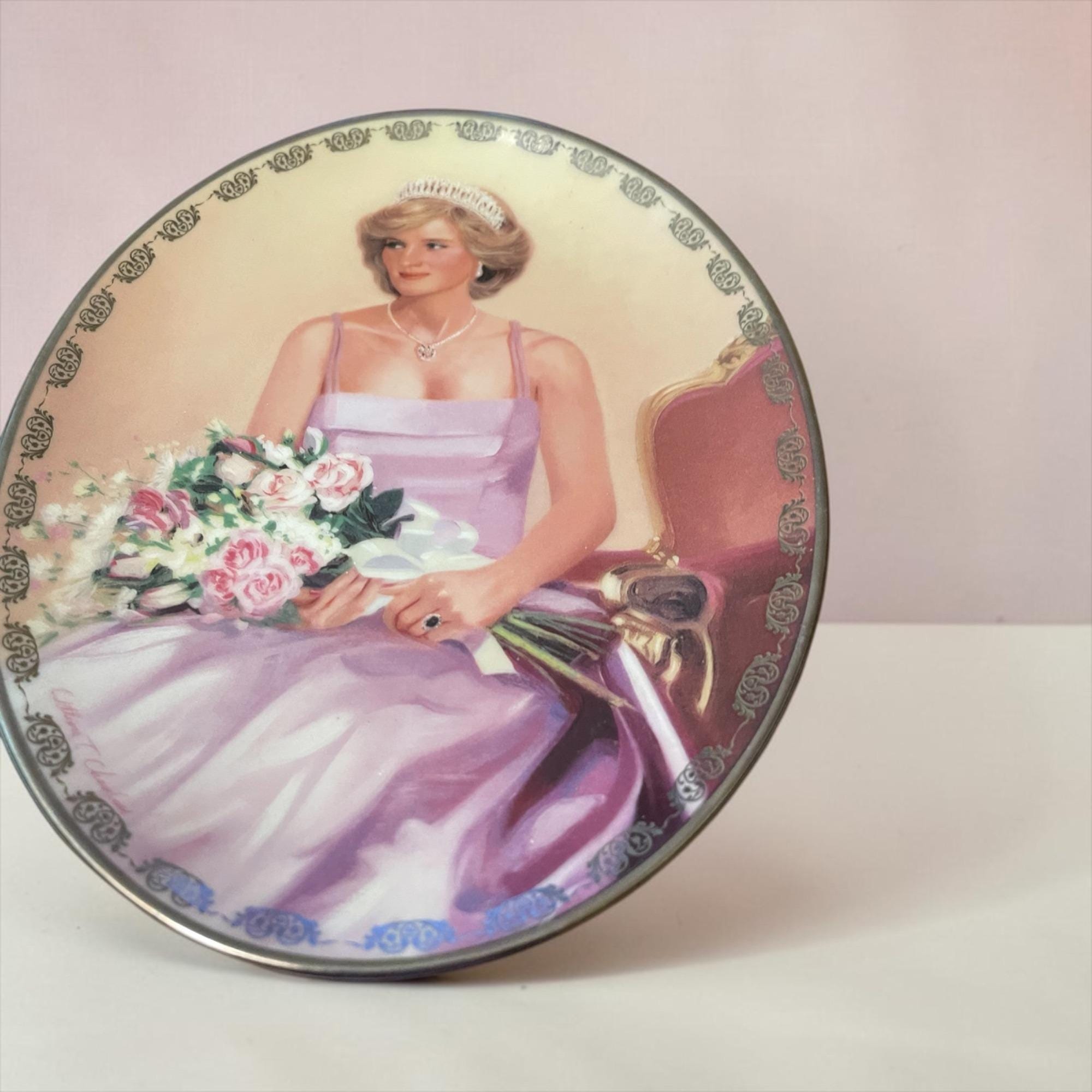 Princess Diana Collectible Plate - Etsy Princess Diana Collectible Plate - Etsy