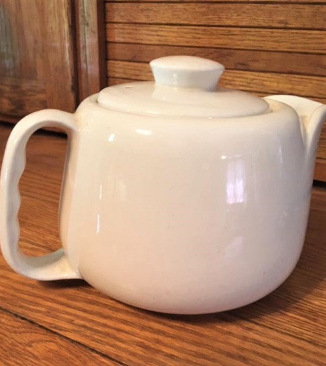 Porcelier 1930s Vitreous China Teapot with Pear Design Etsy