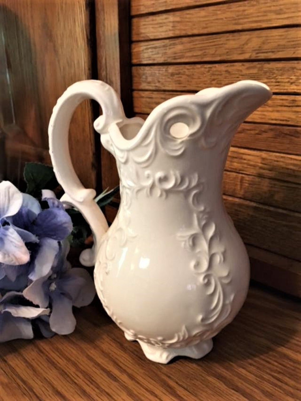 Vintage Napcoware Pitcher C7105 Vase à fleurs Etsy