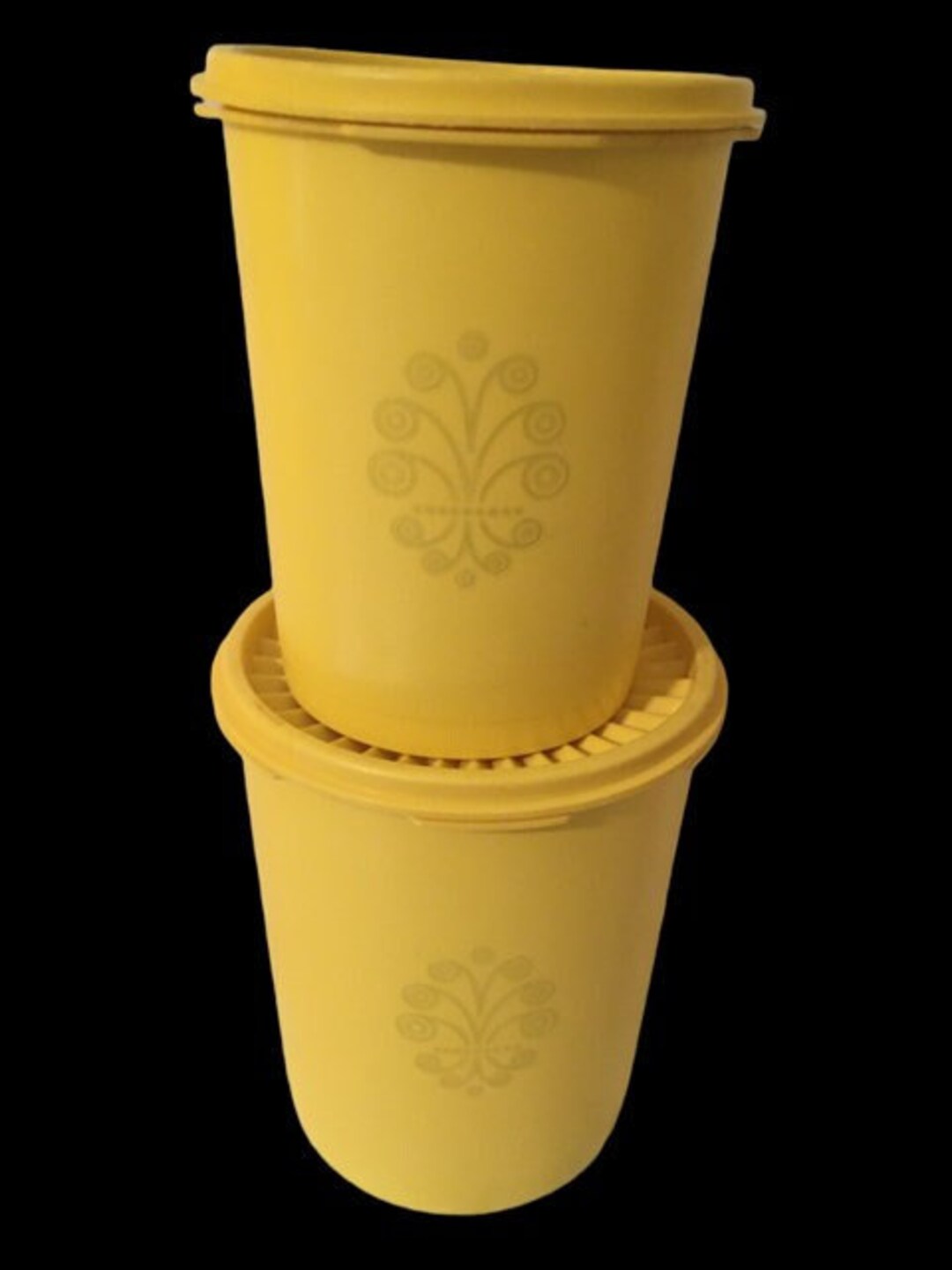 Tupperware Canisters Two Canisters Servalier Canister 81114 and 8096