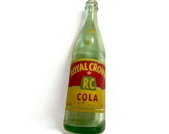 Vintage RC Cola Bottle, Royal Crown Glass, Albemarle N.C. (DB5)