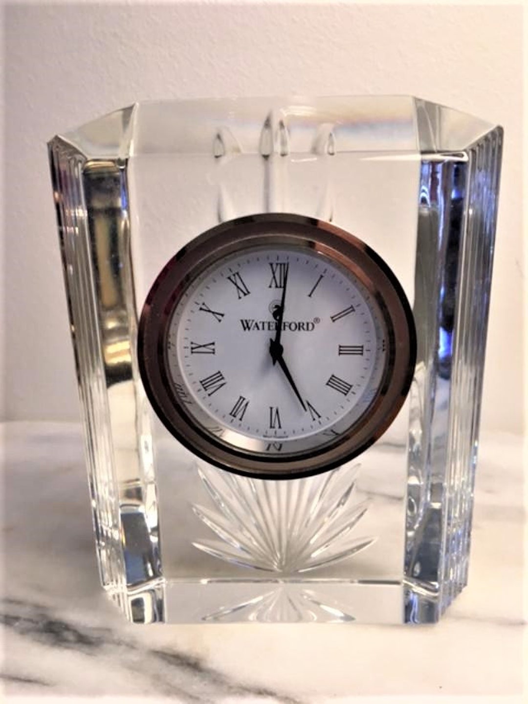 Waterford Crystal Mantel Clock Colonnade by Waterford Crystal Ireland
