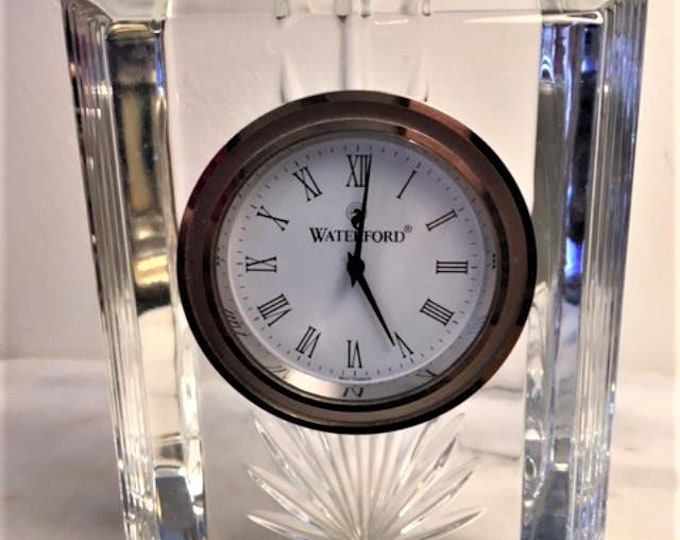 Waterford Crystal Mantel Clock Colonnade by Waterford Crystal Ireland