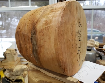 Black Cherry wood turning blank [sh574]
