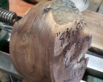 5 x 8 inch Schwarznuss Schüssel Rohling sh617