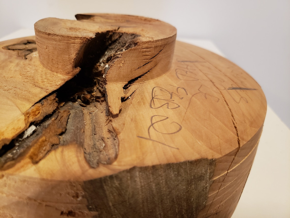 Unstabilised Ancient Apple Wood Turning Blank Etsy