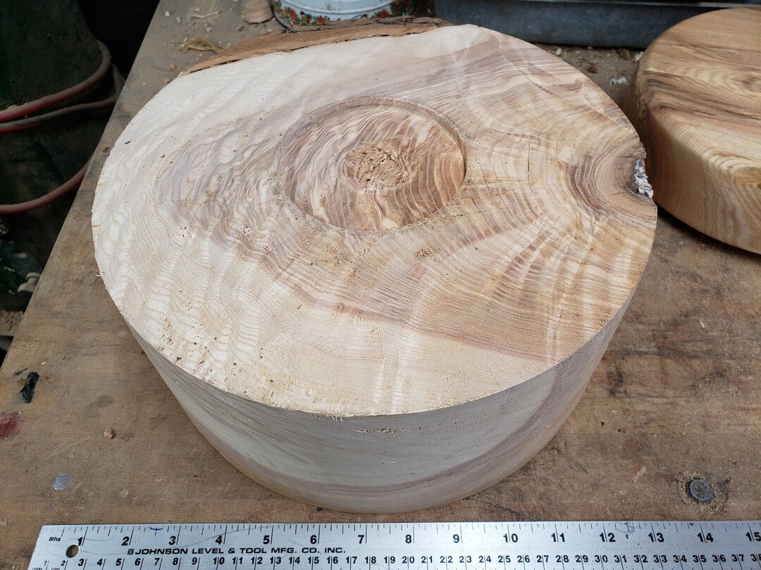 Large 12 X 4 Inch Ash Wood Turning Blank Etsy