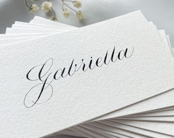 Place Cards - Calligraphy Place Cards - Custom Place Cards - Wedding Place Cards - Escort Cards - Placecards