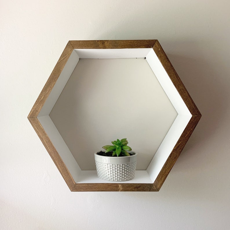 Shelves 4.5 Deep 13 x 15 Hexagon Etsy