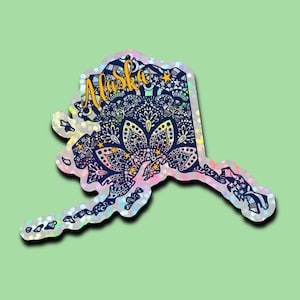 Alaska Mandala Sticker