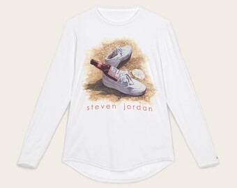 Steven Jordan "Sand N' Suds" UV Long Sleeve Tee Sun Protection Shirt