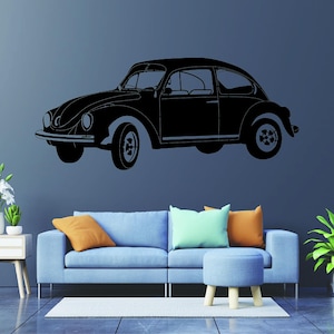 VW Coccinelle DXF SVG für CNC-Schneiden. Schneidefertige Dateien für Cnc Laser und Laser Schneidemaschinen -