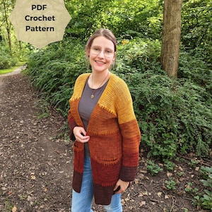 Marigold Cardigan - Crochet pattern