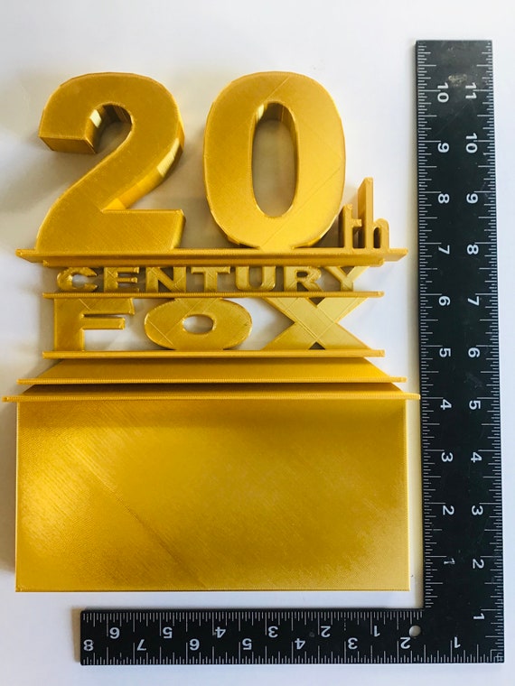 20th Century Fox Logos Puzzle, Movie Style Sign, 3D Printed Custom Gift