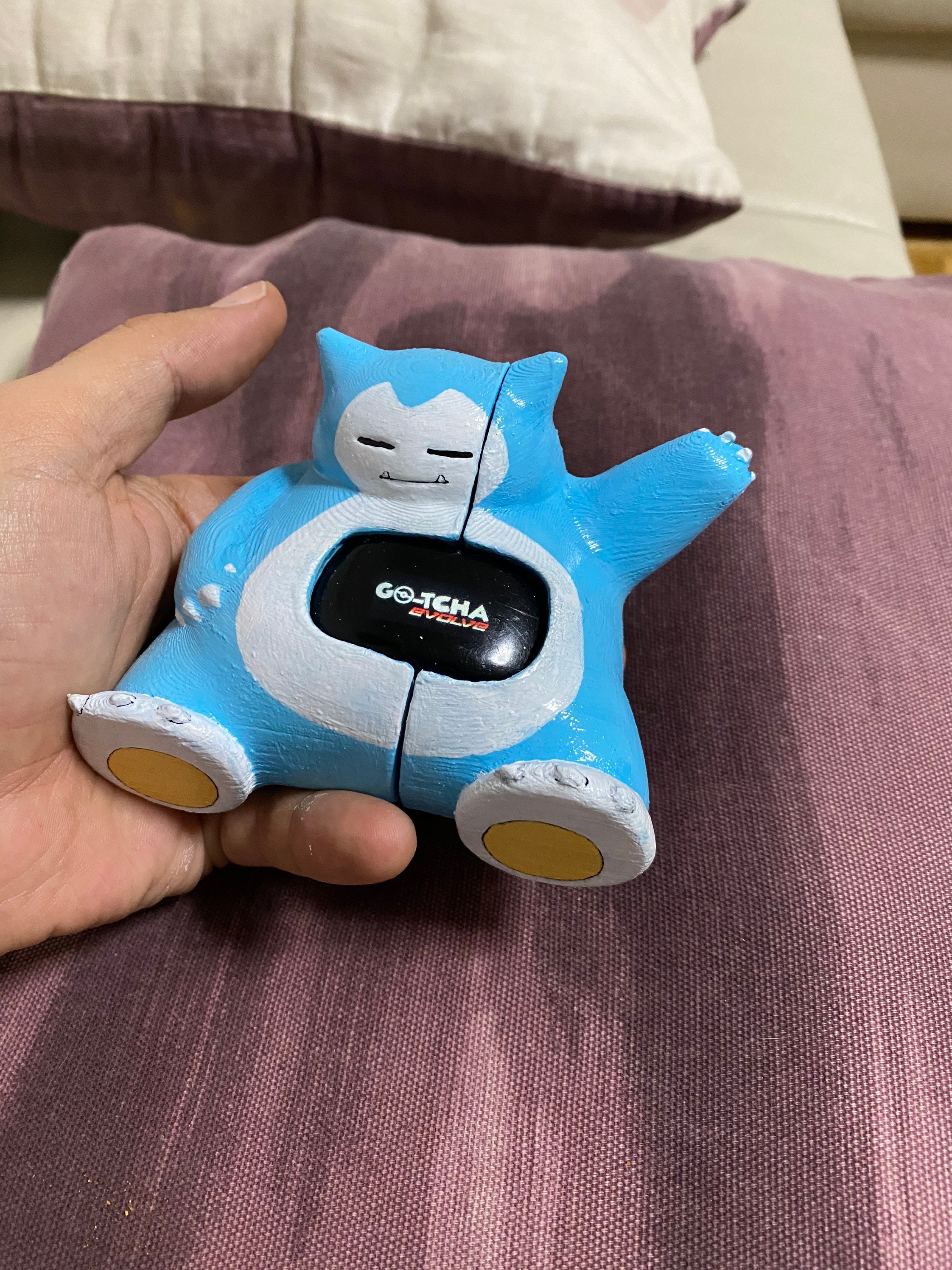 Gotcha evolve case for Pokemon go . Snorlax | Etsy