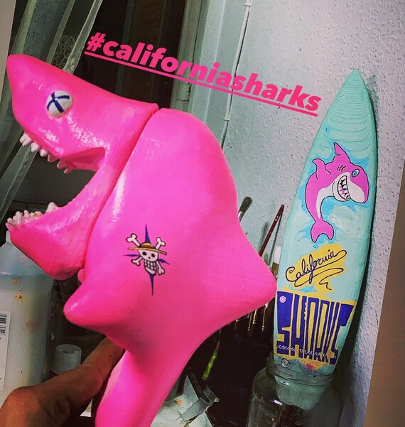 Shark Surfer 052 03 Toy Models Chicho Surfero Disfraz Etsy