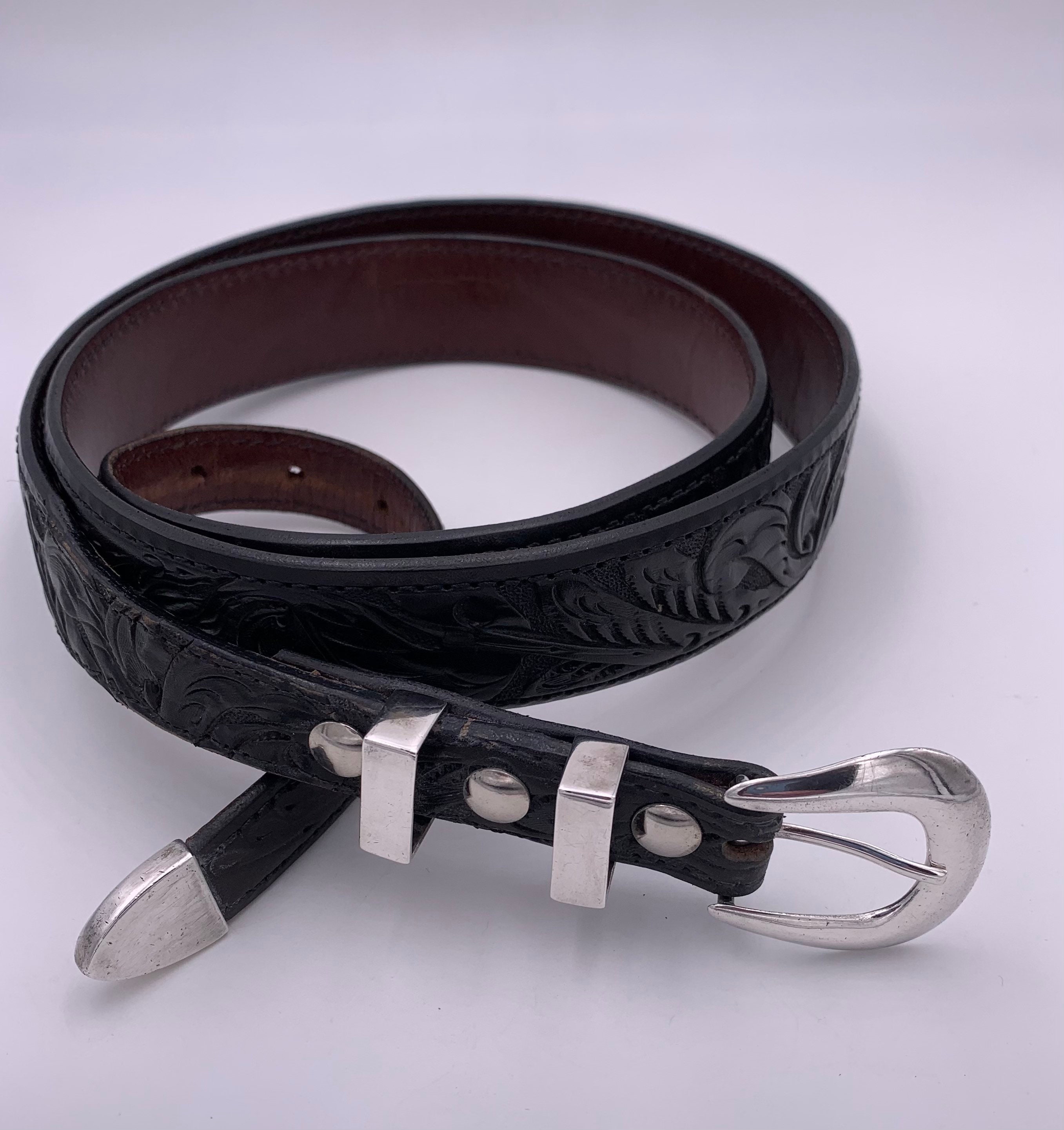 James Reid Santa Fe 4 piezas plata esterlina ranger hebilla Etsy