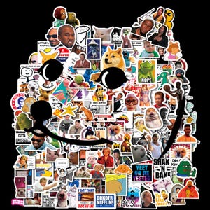 Funny Meme Stickers for Teacher, Rewards Stickers (100-500 pcs) meme sticker 337pcs