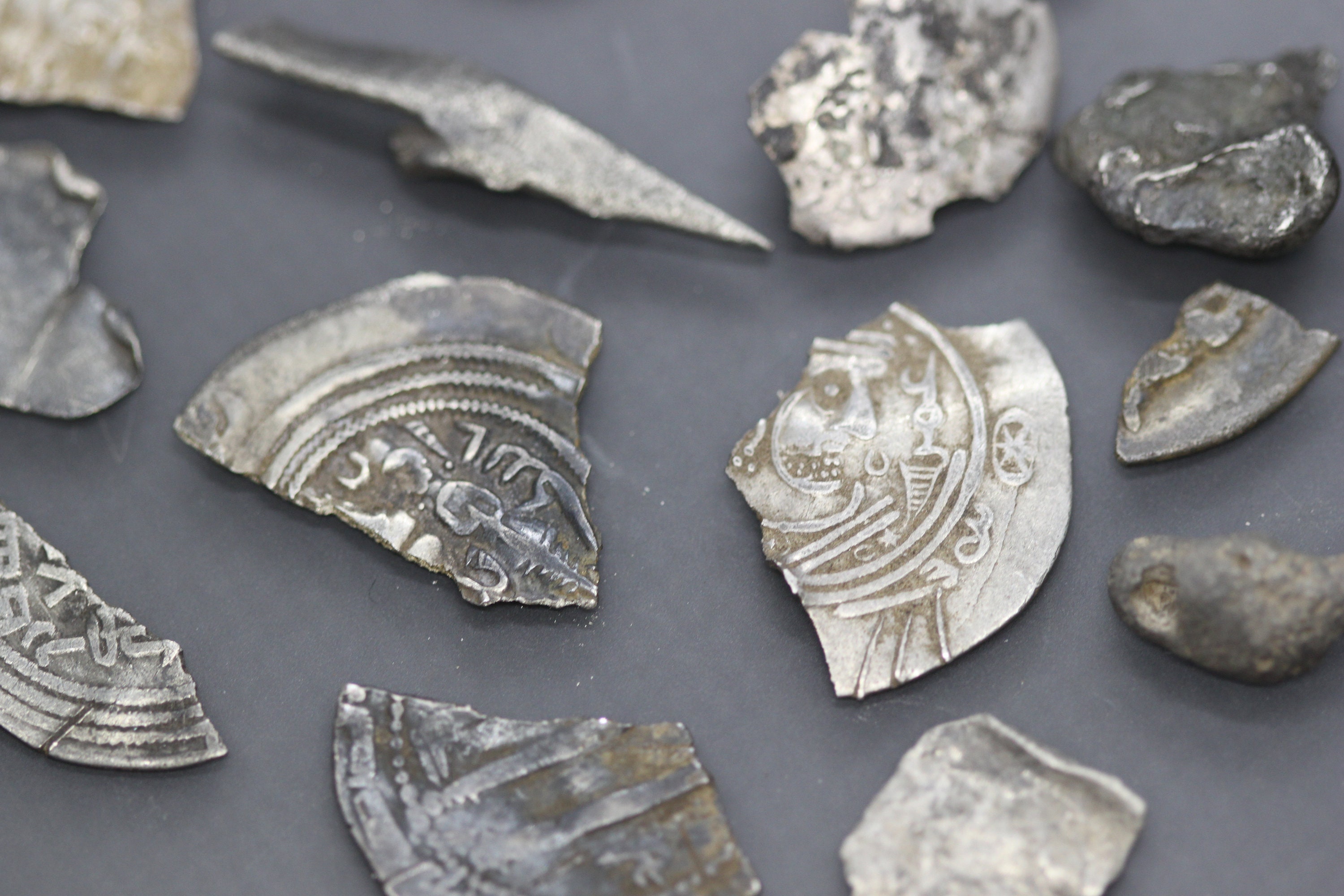 Ancient Medieval Viking Trade silver. Viking artifact. Viking Etsy