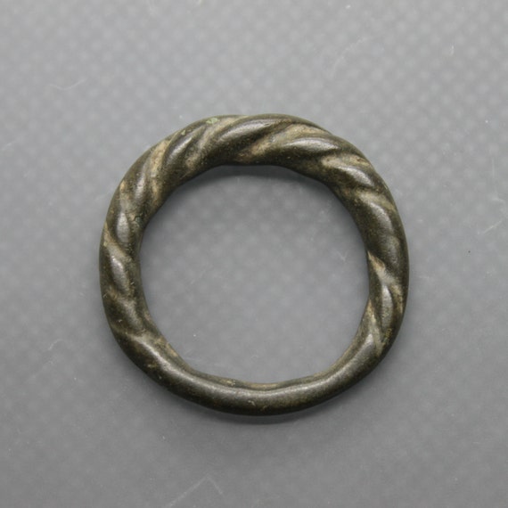 Ancient Medieval Viking oath twisted ring. Medieva