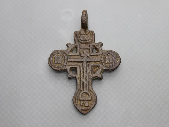 Ancient Medieval Celtic Cross Pendant. Ancient cro