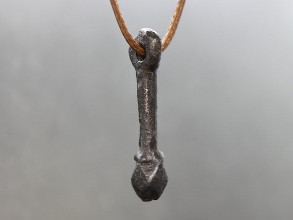 Ancient Medieval Mace pendant. Bludgeon pendant.Me