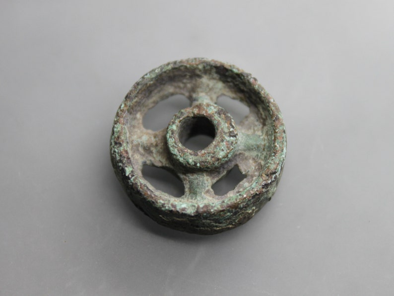 Ancient Celtic wheel pendant. Celtic Magic Talisman. Taranis Etsy