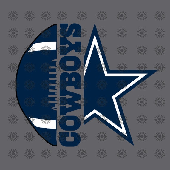 Dallas Cowboys Svg File Football Svg Cowboy Svg Football | Etsy
