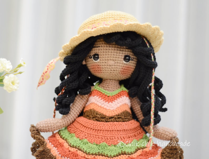 Crochet Doll Pattern, Amigurumi Doll Pattern, CAMILA Doll, PDF English Pattern image 10