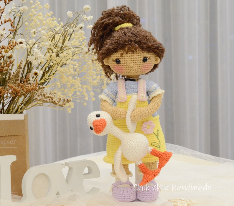 NANCY Modèle de poupée au crochet Modèle de poupée Amigurumi PDF English, Français, Nederlands, Português image 2