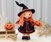 BEATRIX The Little Witch Crochet Doll Pattern Amigurumi Doll Pattern PDF English Tutorial (Halloween Pumpkins Pattern Included) 