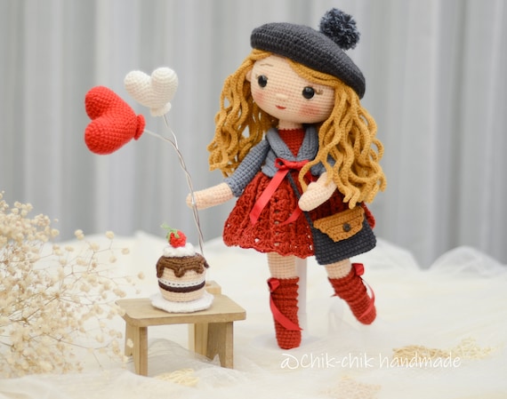 white christmas dresses Same Rosette Crochet Dress | Red main image 1