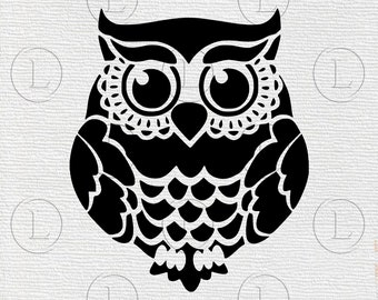 Download Free Owl Vectors Etsy SVG Cut Files