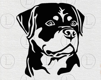 Rottweiler Svg Etsy