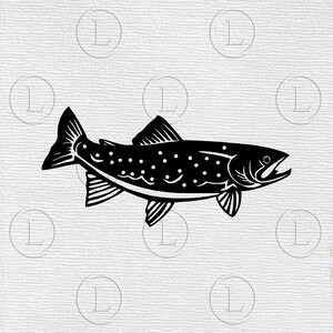 Fish svg-Fish drawing png- fish svg for cricut- fish silhouette- fish drawing dxf Fish svg for cricut - fish svg pdf png eps files